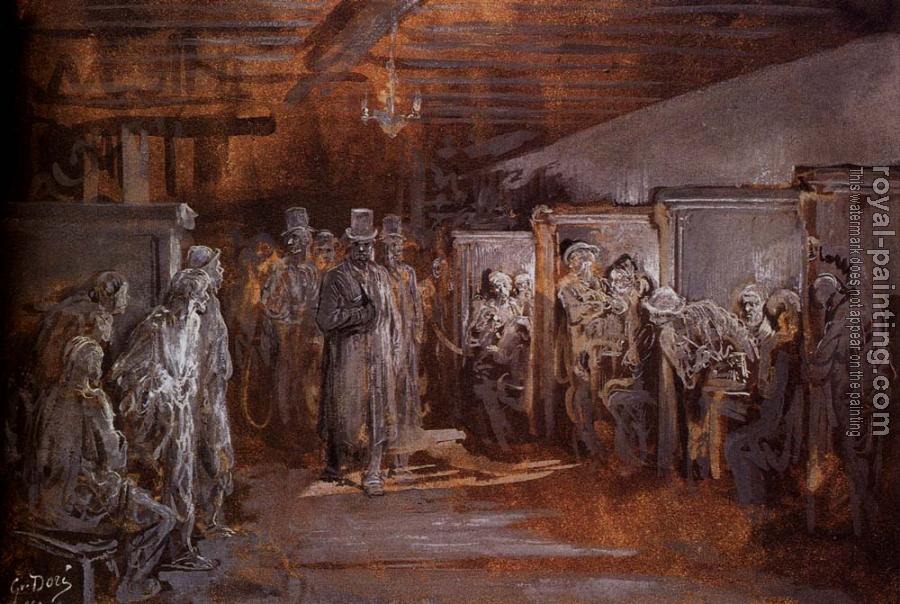 Paul Gustave Dore : Tavern In Whitechapel